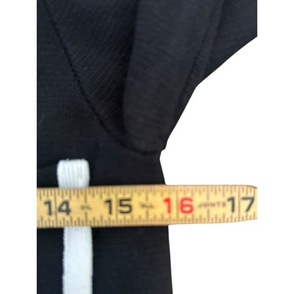 Zara Women's Black & White Collar Mini T Shirt Dress Size Small - Picture 8 of 8